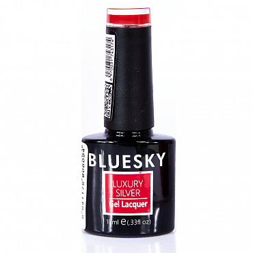 BLUESKY LV121 гель-лак для ногтей / Luxury Silver 10 мл