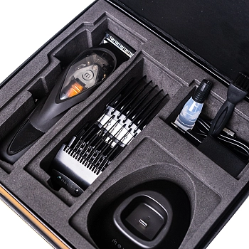 MELON PRO Машинка для стрижки SHTRIGA 3, аккумулятор 2500 mAh, 6 насадок, фото 5