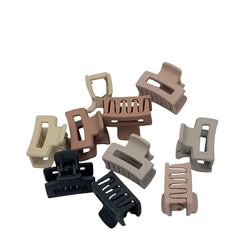 Набор крабов для волос мини Шоколадки 10шт