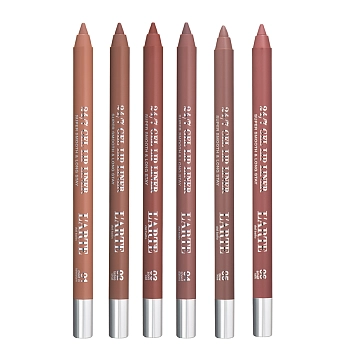 LARTE DEL BELLO Карандаш гелевый устойчивый для губ 24/7, 05 / Gel Lip Liner blow kiss 1,1 гр, фото 5