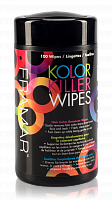 Салфетки влажные для удаления краски с кожи рук, лица и шеи / Kolor Killer Wipes 100 шт, FRAMAR