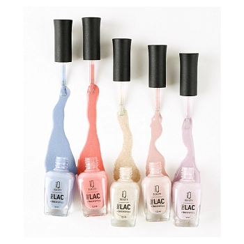 IQ BEAUTY 092 лак для ногтей укрепляющий с биокерамикой / Nail Polish PROLAC+bioceramics 12,5 мл, фото 7