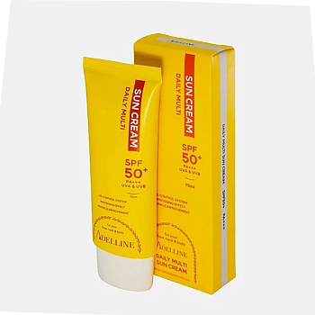 ADELLINE Крем солнцезащитный SPF50+/PA+++ / Adelline Daily Multi Sun Cream 70 мл, фото 2