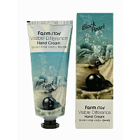 FARMSTAY Крем с пудрой черного жемчуга для рук / Visible Difference Hand Cream (AD) 100 г, фото 2