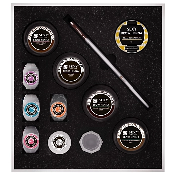 SEXY BROW HENNA Набор хны для бровей / SEXY BROW HENNA, фото 4