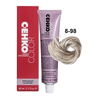C:EHKO 8/98 крем-краска для волос, светлый блондин сандре-фиолетовый / Color Explosion Light Blond Cendre Violet 60 мл, фото 2