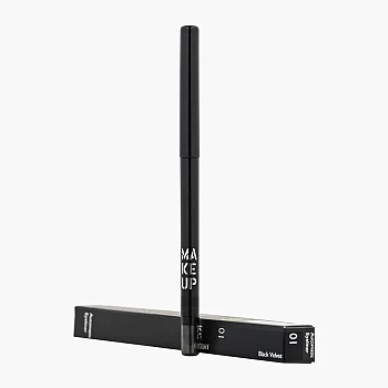 MAKE UP FACTORY Карандаш автоматический контурный для глаз, 01 черный вельвет / Automatic Eyeliner 0,31 гр, фото 3