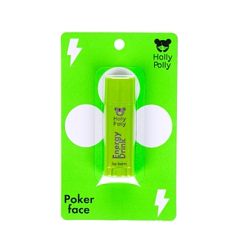 HOLLY POLLY Бальзам для губ, Энергетик / Poker Face Energy Drink 4,9 гр, фото 2