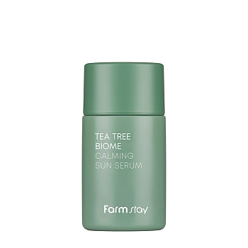 Сыворотка солнцезащитная успокаивающая для лица с чайным деревом / Tea Tree Biome Calming Sun Serum 50 мл