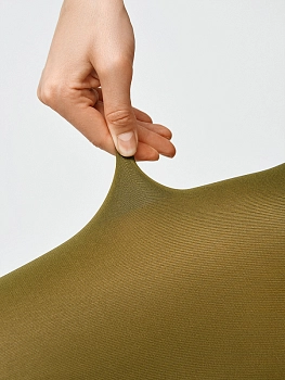 MINIMI Колготки хаки Kaki 2 / Mini MULTIFIBRA COLORS 70, фото 7