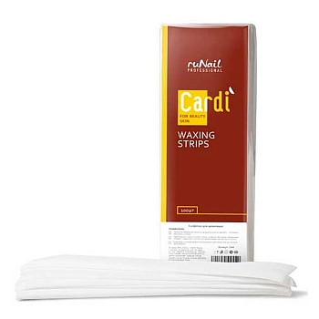 RUNAIL Салфетки для депиляции 7*20 см / Cardi 100 шт, фото 5