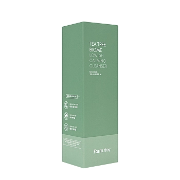 FARMSTAY Пенка для лица с чайным деревом для чувствительной кожи / Tea Tree Biome Low pH Calming Cleanser 180 мл, фото 2