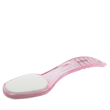 Терка педикюрная керамическая, двухсторонняя, цвет ассорти