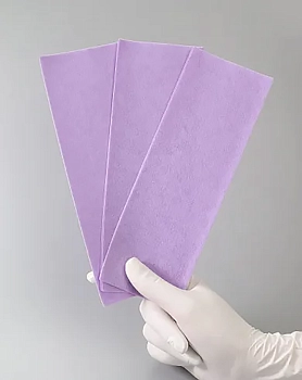 KAPOUS Полоски для депиляции, фиолетовый, 7*20 см / Depilation 100 шт, фото 2