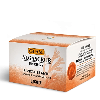 GUAM Скраб с эфирными маслами Энергия и Тонус / ALGASCRUB 300 мл, фото 2