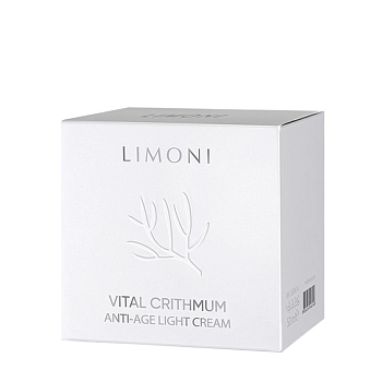LIMONI Крем антивозрастной лёгкий для лица с критмумом / Vital Crithmum Anti-age Light Cream 50 мл, фото 3