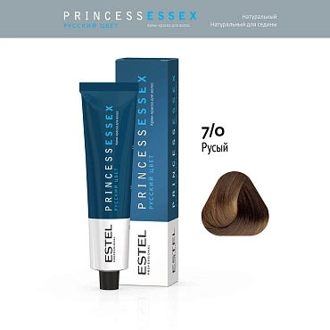 ESTEL PROFESSIONAL 7/0 краска для волос, средне-русый / ESSEX Princess 60 мл