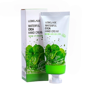 LEBELAGE Крем увлажняющий для рук с экстрактом центеллы азиатской / Lebelage Waterful Cica Hand Cream 100 мл, фото 2