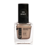 157 лак ультрастойкий для ногтей, Золотое переплетение / Gel Effect 9 мл, E.MI