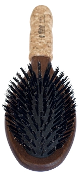 IBIZA HAIR Щетка массажная для волос, щетина кабана, фото 2