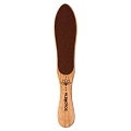 Пилка профессиональная педикюрная деревянная в форме стопы 80/150 / Professional Wooden Foot File