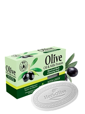 MADIS Мыло оливковое с молочным протеином / HerbOlive 90 г