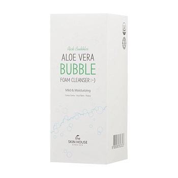 THE SKIN HOUSE Пенка с экстрактом алоэ для умывания 300 мл, фото 2