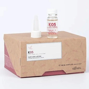 KAARAL Лосьон против выпадения волос / Lozione Anticaduta K05 12*10 мл