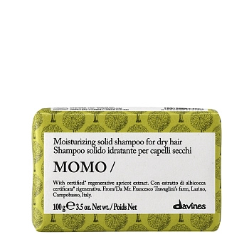 Шампунь твердый для сухих и нормальных волос / MOMO shampoo bar 100 гр