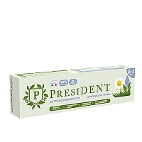 PRESIDENT Паста зубная детская 0-3 Альпийские травы (25 RDA) / President 32 г, фото 4