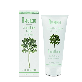LERBOLARIO Крем-флюид для тела с 3 видами полыни / Absinthium Fluid Body Cream 200 мл, фото 2
