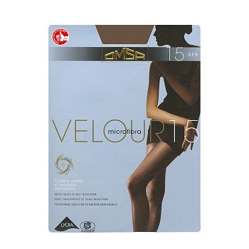 Колготки Natural 3 / Velour 15, OMSA