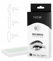 Набор восковых полосок для коррекции бровей / CC Brow Wax Brow Strips 8 шт, LUCAS' COSMETICS