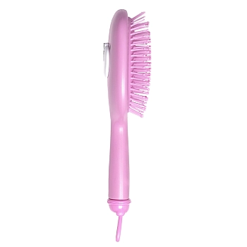 SOLOMEYA Расческа массажная для волос милый мишка, розовая / Cute Bear Massage Hair Brush Pink, фото 3