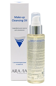 ARAVIA Professional Масло гидрофильное для умывания с антиоксидантами и омега-6 / Make-Up Cleansing Oil 110 мл, фото 4