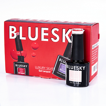 BLUESKY LV273 гель-лак для ногтей / Luxury Silver 10 мл