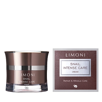 LIMONI Крем интенсивный с экстрактом секреции улитки для лица / SNAIL INTENSE CARE CREAM 50 мл, фото 2