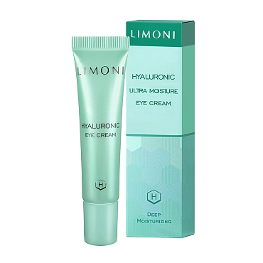 LIMONI Крем ультраувлажняющий для век с гиалуроновой кислотой / Hyaluronic Ultra Moisture Eye Cream 15 мл