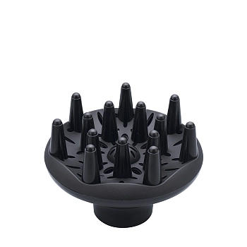 MELON PRO Фен профессиональный для волос VIXEN4, черный глянец, 2 насадки-концентратора + диффузор 2600W, фото 3