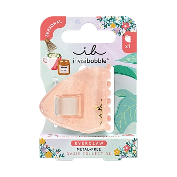 INVISIBOBBLE Заколка-крабик, размер S / invisibobble EVERCLAW Oasis Coral Crush, фото 2