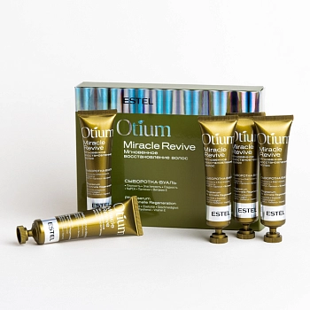 ESTEL PROFESSIONAL Сыворотка-вуаль для волос Мгновенное восстановление / OTIUM Miracle 5*23 мл, фото 5