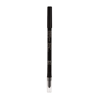 RADIANT PROFESSIONAL MAKE-UP Карандаш для глаз водостойкий, 30 черный смоки / Softline Eye Pencil Waterproof 1,2 гр, фото 2