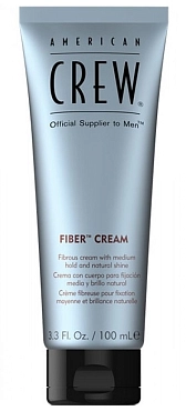 AMERICAN CREW Крем средней фиксации с натуральным блеском, для мужчин / Styling Fiber Cream 100 мл
