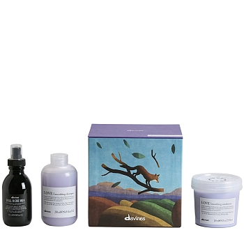 Набор для разглаживания непослушных волос / Colourful Mediterranean Scrub Love Smoothing