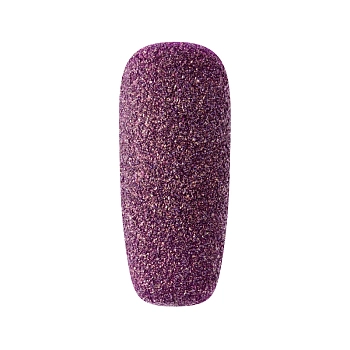 SOPHIN 0280 лак для ногтей, фиолетовый с содержанием большого количества золотистого и малинового шиммера / Sand Effec 12 мл, фото 2