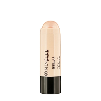 NINELLE Стик-хайлайтер, №412 холодный бежевый / BRILLAR 6 гр, фото 2