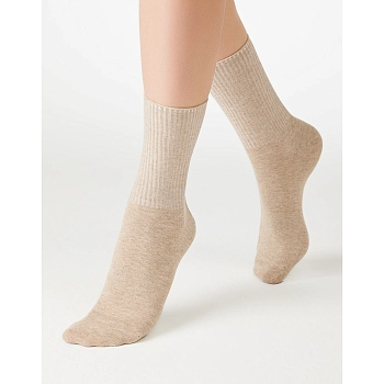 MINIMI Носки Beige 35-38 (23-25) / MINI COTONE 1203, фото 4