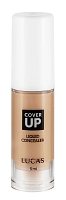Консилер для лица 01 / Cover up liquid concealer 5 мл, LUCAS’ COSMETICS
