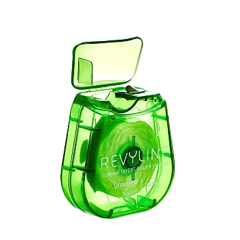 REVYLINE Нить зубная невощеная, нейлон, 50 м, зеленая / Revyline, фото 5