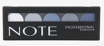 NOTE Тени для век, профессиональная палетка 101 / PROFESSIONAL EYESHADOW 5*2 г, фото 3